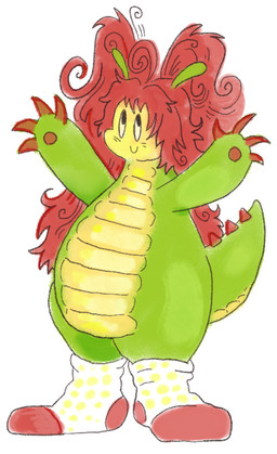 Rating: s
ID: 5674164
Date: 2025-06-28 20:35:43 -0400
Status: active
Score: 3
ambiguous_gender antennae_(anatomy) anthro biped blush blush_lines clothing dragon footwear footwear_only green_body hair hi_res long_hair looking_up messy_hair mostly_nude mythological_creature mythological_scalie mythology red_hair rexalogy scalie simple_background smile socks socks_only solo spiked_tail spikes spikes_(anatomy) tail white_background yellow_face post #5674164