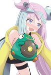 Rating: s
ID: 4531714
Date: 2024-01-13 00:48:01 -0500
Status: active
Score: -9
accessory all_fours barefoot bellibolt black_bottomwear black_clothing black_skirt blue_hair blush bottomwear bow_ribbon clothing duo feet female generation_9_pokemon hair hair_accessory hair_bow hair_ribbon human iono_(pokemon) jacket legband mammal nedo nintendo open_mouth pink_hair pokemon pokemon_(species) portrait ribbons sharp_teeth simple_background skirt teeth three-quarter_portrait topwear white_background yellow_clothing yellow_jacket_(clothing) yellow_topwear post #4531714