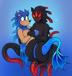 Rating: s
ID: 5651901
Date: 2025-06-18 19:18:12 -0400
Status: pending
Score: 2
2025 4_fingers 5_eyes 5_fingers anthro arm_around_partner arm_around_waist beastofeuthanasia black_body black_skin blue_body blue_claws blue_eyebrows blue_nose blue_scales blue_skin blue_tail bubble claws colored digital_drawing_(artwork) digital_media_(artwork) duo english_description eulipotyphlan eye_contact eyebrows fangs fin finger_claws fingers green_eyes hand_holding hedgehog hi_res hybrid light lighting looking_at_another male male/male mammal marine markings merfolk mouthless multi_eye multicolored_body noseless nude_anthro nude_male octopus_merfolk red_markings red_sclera romantic romantic_couple scales sega shaded shadow_the_hedgehog sonic_the_hedgehog sonic_the_hedgehog_(series) split_form tail tail_fin tan_body tan_inner_ear tan_skin teeth tentacles underwater water yellow_sclera post #5651901