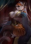Rating: s
ID: 3556996
Date: 2022-09-09 14:08:00 -0400
Status: active
Score: 339
2022 anthro arm_under_breasts big_breasts breasts clothed clothing countershading crossed_arms crossed_legs facial_piercing felid female fur hervy hi_res juliathedragoncat mammal nose_piercing nose_ring pantherine piercing ring_piercing septum_piercing septum_ring solo teeth text tiger post #3556996