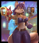 Rating: s
ID: 5583495
Date: 2025-05-19 10:21:02 -0400
Status: active
Score: 18
2023 5_fingers aiming anthro artist_name badge belt big_breasts black_nose blue_hair bottomwear breasts canid canine carmelita_fox cleavage clothed clothing coat collar digital_drawing_(artwork) digital_media_(artwork) ear_piercing ear_ring electroshock_weapon english_text female fingers fox fur gloves gun hair handwear hi_res hinget holding_gun holding_object holding_ranged_weapon holding_weapon identification looking_at_viewer mammal markings mole_(marking) orange_body orange_fur pants piercing police ranged_weapon ring_piercing sly_cooper_(series) solo sony_corporation sony_interactive_entertainment standing sucker_punch_productions tail taser teeth text topwear weapon writing_text zipper post #5583495