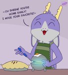 Rating: s
ID: 4286679
Date: 2023-09-11 19:29:47 -0400
Status: active
Score: 58
anthro antlers apron apron_only bedfellows cherenkov_radiation clothed clothing demon_core digital_media_(artwork) english_text eyes_closed fatigue_(bedfellows) food fur holding_object horn jackalope lagomorph male mammal multicolored_body multicolored_fur open_mouth purple_body radiation screwdriver simple_background smile solo text tools two_tone_body two_tone_fur wiener-fag post #4286679
