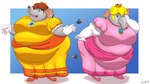 Rating: s
ID: 5494425
Date: 2025-04-10 07:26:37 -0400
Status: active
Score: 13
anthro big_ears black_body black_fur blonde_hair blue_eyes brown_hair clothing dress duo ear_piercing elephant elephant_daisy elephant_peach elephantid exofilia female footwear fur gloves grey_body grey_fur grey_skin hair handwear high_heels mammal mario_bros nintendo open_mouth overweight piercing princess_daisy princess_peach proboscidean proboscis_(anatomy) shoes simple_background trunk_(anatomy) weight_gain post #5494425