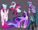 Rating: s
ID: 4348630
Date: 2023-10-12 18:52:12 -0400
Status: active
Score: 50
2023 arthropod avian beak black_body black_skin blue_eyes blue_eyeshadow blue_hair changeling clothing crown cutie_mark digital_media_(artwork) equid equine european_mythology eyeshadow feathered_wings feathers female feral footwear friendship_is_magic fur greek_mythology green_eyes green_eyeshadow grey_background group hair hasbro headgear hi_res hippogriff hooves horn insect_wings leg_tuft long_hair makeup mammal mlp_g5 multicolored_body multicolored_feathers multicolored_wings my_little_pony my_little_pony:_the_movie_(2017) mythological_avian mythological_creature mythological_equine mythology opaline_(mlp) pegasus petaltwinkle pink_body pink_eyes pink_feathers pink_fur pink_tail purple_body purple_eyes purple_eyeshadow purple_feathers purple_fur purple_hair purple_tail queen_chrysalis_(mlp) queen_haven_(mlp) queen_novo_(mlp) queen_twilight_(mlp) shoes simple_background tail tail_feathers tuft twilight_sparkle_(mlp) white_hair white_tail winged_unicorn wings post #4348630