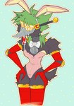 Rating: s
ID: 4612539
Date: 2024-02-20 19:56:00 -0500
Status: active
Score: 11
2023 3_eyes anatid anseriform anthro avian beak bird black_body black_fur bodily_fluids bow_tie clothing cog_(toontown) corset digital_drawing_(artwork) digital_media_(artwork) drooling duck duck_shuffler_(ttcc) fake_ears fake_rabbit_ears fur green_hair hair headgear headwear hi_res lever lingerie machine male metal mistressmalicer multi_eye pink_corset robot robotic saliva simple_background slim small_waist solo teeth tongue tongue_out toontown toontown_corporate_clash toontown_online toothed_beak topwear post #4612539
