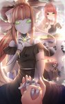Rating: s
ID: 3914674
Date: 2023-03-07 15:54:02 -0500
Status: active
Score: 73
2018 absurd_res accessory alternate_species ambiguous_gender android anon black_clothing black_dress blonde_hair blue_eyes bodily_fluids bow_ribbon bracelet character_request clothing crowd crying digit_ring doki_doki_literature_club! dress engagement_ring eyebrow_through_hair eyebrows female female/ambiguous first_person_view green_eyes group hair hair_accessory hair_bow hair_ribbon hand_holding hi_res human humanoid inside jewelry long_hair machine mammal metallic_body monika_(doki_doki_literature_club!) mostly_offscreen_character mouthless orange_hair ponytail portrait pseudo_hair ribbons robot robot_humanoid sayori_(doki_doki_literature_club!) shaded solo_focus strapless_clothing strapless_dress team_salvato tears tears_of_joy three-quarter_portrait translucent translucent_hair tsukizuramaru window yellow_clothing yellow_dress post #3914674