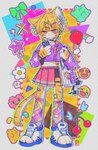 Rating: s
ID: 3433924
Date: 2022-07-07 19:20:29 -0400
Status: active
Score: 19
accessory alternative_fashion ambiguous_gender anthro band-aid bandage beaded_bracelet beaded_jewelry beads bracelet candy cherry clothing colorful_theme decora_(fashion) dessert domestic_cat electronics emoji felid feline felis flower flower_in_hair food footwear fruit fur gummy_(food) gummy_bear_(food) hair hair_accessory heart_symbol hi_res j-fashion jelly_bean jewelry kemono long_tail looking_down mammal matmat orange_body orange_fur orange_hair pastel_theme phone plant purple_eyes shoes short_hair solo standing strawberry stripes superflat tail post #3433924