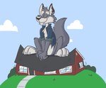 Rating: s
ID: 5572214
Date: 2025-05-14 17:18:32 -0400
Status: active
Score: 9
3_toes 4_fingers anthro biped black_nose blue_clothing blue_shirt blue_topwear bottomless bottomless_anthro bottomless_male building canid canine canis claws closed_smile clothed clothed_anthro clothed_male clothing cloud collared_shirt countershade_face countershade_feet countershade_fur countershade_torso countershading day detailed_background digital_drawing_(artwork) digital_media_(artwork) dipstick_ears door ear_markings ear_piercing ear_ring ear_stud eyebrows eyes_closed fans feet fingers fur grass grey_body grey_fur house humanoid_hands kitsunezero macro macro_anthro macro_male male male_anthro mammal monotone_tail mouth_closed multicolored_body multicolored_ears multicolored_fur open_clothing open_shirt open_topwear outside piercing plant ring_piercing rolled_up_sleeves shaded shirt shirt_only shrub sitting sky smile solo tail teaselbone_(character) toe_claws toes toony topwear topwear_only two_tone_body two_tone_fur white_body white_claws white_countershading white_eyebrows white_toe_claws window wolf post #5572214