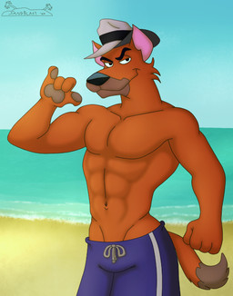 Rating: s
ID: 5638629
Date: 2025-06-12 22:33:36 -0400
Status: active
Score: 8
2024 abs ace_hart anthro athletic athletic_anthro athletic_male beach black_nose blue_bottomwear blue_clothing blue_shorts bottomwear brown_body brown_fur canid canine canis clothed clothing day detective dog_city domestic_dog fox_kids fur grey_clothing grey_hat grey_headwear hat headgear headwear male mammal navel nelvana pecs sand sandblastcoyote sea seaside seductive shorts smile solo standing swimming_trunks swimwear tail topless topless_anthro topless_male water post #5638629