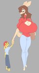 Rating: s
ID: 5650601
Date: 2025-06-18 08:16:38 -0400
Status: pending
Score: 19
anthro arthropod big_breasts blush boobwindow breasts brown_hair canid canine duo eyewear female glasses hair hand_holding horn huge_breasts hyper hyper_breasts insect jivii_(jizzus) jizzus maby_(uglycoal) male male/female mammal size_difference smile post #5650601