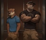 Rating: s
ID: 5260201
Date: 2024-12-23 08:24:17 -0500
Status: active
Score: 103
2024 absurd_res aged_up asian_small-clawed_otter awkward biceps big_tail black_clothing black_shirt black_topwear blue_clothing blue_eyes blue_shirt blue_topwear bottomwear brown_body brown_facial_hair brown_fur cargo_pants cargo_shorts chase_hunter clothed clothing colored crossed_arms duo ear_piercing echo_(game) echo_(series) echo_project elevator facial_hair fur goatee hand_in_pocket hat headgear headwear hi_res male mammal murderer muscular muscular_male mustelid otter pants piercing pockets shirt shorts signature size_difference skull_and_crossbones snapback_hat sydney_bronson t-shirt tail tan_body tan_fur topwear vinstacc wristband yellow_eyes post #5260201