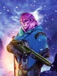 Rating: s
ID: 1291867
Date: 2017-08-01 13:18:01 -0400
Status: active
Score: 10
alien angara bioware blue_eyes cape clothed clothing detailed_background electronic_arts fully_clothed furgonomics furry-specific_piercing ghostfire gun hi_res humanoid jaal_ama_darav looking_at_viewer male mass_effect not_furry outside piercing pupils purple_body purple_skin ranged_weapon scar slit_pupils smile snow solo weapon post #1291867