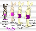 Rating: s
ID: 4991473
Date: 2024-08-17 07:55:29 -0400
Status: active
Score: 9
absurd_res anthro barely_visible_tail big_feet bottomwear chest_fur chest_tuft clothed clothing evolution feet floating_ears footwear group hi_res jason_burrow jay_jay_the_lucky_rabbit lagomorph leporid male mammal notebook_paper_background purple_bottomwear purple_clothing purple_footwear purple_shoes purple_shorts rabbit scut_tail shadow shoes short_tail shorts shorts_only simple_background simple_coloring simple_eyes simple_face simple_nose swift_bristle tail topless tuft version_comparison post #4991473