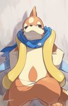 Rating: s
ID: 3801633
Date: 2023-01-09 09:00:21 -0500
Status: active
Score: 36
2_tails 3_toes black_eyes black_markings black_nose blue_fin blue_scarf colored digital_media_(artwork) digital_painting_(artwork) emotionless expressionless feet feral fin floatzel flotation_sac generation_4_pokemon grey_background half-closed_eyes hands_behind_back hi_res looking_sideways makotoo male_(lore) markings multi_tail multicolored_body multicolored_tail narrowed_eyes nazuna_(icma) nintendo orange_body painting_(artwork) pmd:_icma pokemon pokemon_(species) pokemon_mystery_dungeon roman_numeral scarf shadow signature simple_background solo spike_chunsoft tail tan_body toes post #3801633