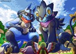 Rating: s
ID: 5645379
Date: 2025-06-16 00:16:59 -0400
Status: pending
Score: 2
ambiguous_gender anthro avian black_body blue_body canid canine chameleon chansey crouching duo electivire felid feral generation_1_pokemon generation_2_pokemon generation_3_pokemon generation_4_pokemon hi_res kecleon lizard lucario luxray macro male mammal marowak nintendo pokemon pokemon_(species) pokemon_mystery_dungeon red_eyes reptile scalie scarf spike_chunsoft tail town treasure_town wolfmalro xatu yellow_eyes post #5645379