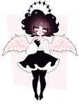 Rating: s
ID: 5521709
Date: 2025-04-21 22:33:45 -0400
Status: active
Score: 0
absurd_res alternative_fashion ambiguous_gender angel angel_humanoid ash_kinoshita bangs black_hair blush body_blush clothed clothing digital_media_(artwork) dreamalgia eye_waterline eyelashes feathered_wings feathers goth hair halo heart_symbol hi_res humanoid legwear lips mammal nonbinary_(lore) not_furry pastel_goth shirt shoulder_blush simple_background solo topwear winged_humanoid wings post #5521709