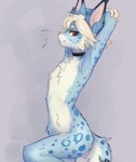 Rating: s
ID: 5557439
Date: 2025-05-08 09:44:41 -0400
Status: active
Score: 68
2025 5_fingers anthro blue_body blue_fur blue_tail choker choker_only countershade_torso countershading digital_media_(artwork) felid feline female fingers fur hair hi_res jewelry lapis_(oldmancassius) looking_at_viewer mammal markings navel necklace necklace_only nude nude_anthro nude_female red_eyes side_view simple_background smile solo spots spotted_body spotted_fur spotted_markings spotted_tail standing tail tail_markings white_hair yshanii post #5557439