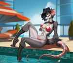 Rating: s
ID: 5093078
Date: 2024-10-04 07:44:03 -0400
Status: active
Score: 68
2024 american_opossum anthro aomori avian bikini biped bird breasts clothed clothing corvid corvus_(genus) curvy_figure ear_piercing ear_ring elina_(shycyborg) eyebrow_piercing eyebrow_ring facial_piercing female fur grey_body grey_fur hair hi_res hybrid industrial_piercing looking_at_viewer mammal marsupial oscine passerine piercing raven red_bikini red_clothing red_swimwear ring_piercing smile solo swimming_pool swimwear thick_thighs two-piece_swimsuit voluptuous post #5093078