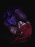 Rating: s
ID: 3698183
Date: 2022-11-18 05:23:48 -0500
Status: active
Score: 11
2018 anthro anthro_on_anthro black_background black_body black_fur black_hair black_stripes blue_body blue_fur chatin_naidoo duo eyelashes eyes_closed felid female female/female french_kissing fur grey_body grey_fur hair hi_res himeragoldtail kissing mae_firewind mammal mephitid pantherine pink_hair pink_stripes red_hair simple_background skunk stripes tiger whiskers post #3698183