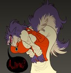 Rating: s
ID: 5641825
Date: 2025-06-14 13:55:29 -0400
Status: active
Score: 1
age_difference anthro big_breasts big_butt breasts butt canid canine canis clothed clothing creepy_cute creepy_face creepy_smile dialogue elisabetta_(yanisp5) female fully_clothed fur hi_res jewelry larger_female leaning leaning_forward mammal mature_female mother_(lore) neck_tuft older_female parent_(lore) purple_body purple_fur red_text simple_background size_difference smile solo speech_bubble teeth_showing text tuft wolf yanisp5 post #5641825
