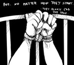 Rating: s
ID: 2548696
Date: 2020-12-29 02:00:00 -0500
Status: active
Score: 54
2020 ambiguous_gender anthro bdsm bed bed_bondage black_and_white bondage bound canid canine canis comic daniel_(hladilnik) dialogue english_text fist furniture hands_tied hi_res hladilnik mammal monochrome restraints rope rope_bondage sketch solo submissive submissive_ambiguous text wolf wrists_together post #2548696