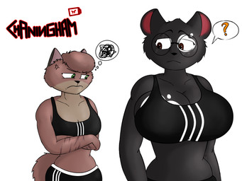 Rating: s
ID: 5664420
Date: 2025-06-24 08:41:33 -0400
Status: active
Score: 3
4:3 absurd_res animal_ears anthro big_breasts biped breast_envy breasts brown_body brown_fur butt chaningham clothing curvy_figure digital_media_(artwork) domestic_cat duo eyewear felid feline felis female fur glasses green_eyes hair hi_res huge_breasts mammal officialcat simple_background smile solo sports_bra_difference_meme tail tan_body tan_fur text theofficialcat thick_thighs wide_hips post #5664420