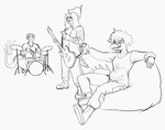 Rating: s
ID: 5347231
Date: 2025-02-02 15:52:03 -0500
Status: active
Score: 0
2024 3_horns 5_fingers anthro atrociraptor baryonyx bass_drum bean_bag boots cellphone ceratopsian chasmosaurus claws clothing crossgender curtis_(gvh) cymbals dinosaur dromaeosaurid drum drum_set drumming_stick elbow_feathers electric_guitar electronics eyelashes feathered_dinosaur feathered_scalie feathered_tail feathers female finger_claws fingers footwear frill_(anatomy) goodbye_volcano_high group guitar hair hi-hat horn jacket long_tail male monochrome mtf_crossgender multi_horn musical_instrument nick_(gvh) open_mouth open_smile ornithischian percussion_instrument percussion_mallet phone plucked_string_instrument prehistoric_species prometheuzone reptile scalie shoes short_hair sitting smartphone smile snare_drum snout spiked_tail spikes spikes_(anatomy) spinosaurid string_instrument tail tail_tuft theropod tom_drum topwear trent_(gvh) trio tuft post #5347231