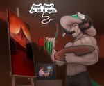 Rating: s
ID: 3392310
Date: 2022-06-14 23:24:15 -0400
Status: active
Score: 12
2019 bob_ross brush cacodemon claws clothed clothing demon dialogue digital_media_(artwork) doom_(series) easel english_text fungus grey_body half-length_portrait hell_knight horn humanoid id_software long_claws longblueclaw male microsoft mushroom mushroom_cap open_mouth outer_highlight outline paintbrush painting painting_(object) portrait simple_background solo speech_bubble standing teeth text topless vargshroom vinesauce vineshroom post #3392310