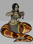 Rating: s
ID: 2746752
Date: 2021-05-20 00:17:42 -0400
Status: active
Score: 8
2013 apode belly big_breasts black_body black_hair black_skin breasts cleavage clothed clothing crop_top draconcopode female frown hair humanoid ivana_golyera jewelry lamia legless lonelyworld long_hair necklace red_body red_scales reptile sarong scales scalie serpentine shirt simple_background snake solo split_form topwear whip yellow_body yellow_scales post #2746752