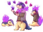 Rating: s
ID: 3314537
Date: 2022-05-03 16:25:24 -0400
Status: active
Score: 39
absurd_res ambiguous_gender anthro biped clothing colored_fire cyndaquil evolution fan_character feral fire fishnet_clothing fishnet_shirt fishnet_topwear flame_collar generation_2_pokemon generation_8_pokemon green_eyes hi_res hisuian_form hisuian_typhlosion nintendo pokemon pokemon_(species) pokemon_legends_arceus purple_fire quadruped quilava red_eyes regional_form_(pokemon) shaded sharkall shirt simple_background sitting solo topwear white_background post #3314537