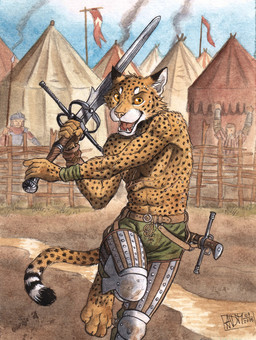Rating: s
ID: 5706458
Date: 2025-07-13 16:00:15 -0400
Status: active
Score: 61
0laffson 2025 4_toes abs anthro athletic athletic_anthro athletic_male barefoot belt biped bodily_fluids cheetah claws clothed clothing cuisse digitigrade enorach_(0laffson) fangs feet felid feline finger_claws fur greatsword hi_res holding_melee_weapon holding_object holding_sword holding_weapon looking_at_viewer male mammal markings melee_weapon messer_(sword) navel open_mouth open_smile outside paws pecs smile smiling_at_viewer solo spots spotted_body spotted_fur sweat sword teeth tent toe_claws toes topless topless_anthro topless_male traditional_media_(artwork) weapon white_body white_fur yellow_body yellow_eyes yellow_fur zweihander post #5706458