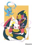 Rating: s
ID: 5631631
Date: 2025-06-09 18:54:50 -0400
Status: active
Score: 9
ambiguous_gender anzzu bite black_body black_scales blade blue_body body_swap claws coiling_another cross-popping_vein eyes_closed fangs feral fight forked_tongue fur generation_3_pokemon generation_4_pokemon group happy heart_swap heart_symbol herpestid hi_res legendary_pokemon levitation mammal manaphy mongoose nintendo open_mouth pink_eyes pokemon pokemon_(species) purple_body purple_scales red_body red_eyes red_fur reptile scales scalie seviper simple_background sitting snake tail tail_blade teeth tongue trio weapon_tail white_body white_fur yellow_body yellow_scales zangoose post #5631631