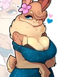 Rating: s
ID: 4677918
Date: 2024-03-24 19:00:48 -0400
Status: active
Score: 145
2024 :3 absurd_res accessory anthro arm_tuft arms_together bare_shoulders big_breasts blue_eyes bra bra_peek breast_squeeze breast_squish breasts brown_body brown_fur brown_hair budoti clothed clothing dewlap_(anatomy) digital_media_(artwork) dipstick_ears domestic_rabbit dress ear_markings elbow_tuft eyelashes facial_tuft female flemish_giant flower flower_in_hair fur hair hair_accessory hair_over_eye half-length_portrait happy hazel_(shakotanbunny) heart_symbol hi_res huge_breasts lagomorph leporid looking_at_viewer mammal mottled mottled_body mottled_fur multicolored_ears neck_tuft one_eye_obstructed oryctolagus outline plant portrait rabbit scut_tail short_tail simple_background smile solo squeezing squish tail tan_body tan_fur three-quarter_view toony tuft underwear whiskers white_background white_outline zoom_layer post #4677918