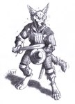Rating: s
ID: 5559913
Date: 2025-05-09 12:30:07 -0400
Status: active
Score: 18
0laffson 5_fingers anthro armor arthropod biped canid canine canis claws digitigrade fangs fingers flea fur graphite_(artwork) group hi_res inner_ear_fluff insect jackal male mammal monochrome open_mouth tail teeth traditional_media_(artwork) tuft post #5559913