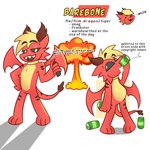 Rating: s
ID: 5407236
Date: 2025-03-02 10:22:21 -0500
Status: active
Score: 8
1:1 anthro barebone beverage black_eyes blonde_hair chibi dialogue dragon english_text explosion explosives felid hair hi_res hybrid male mammal model_sheet mythological_creature mythological_scalie mythology pantherine pupils red_body scalie shaded sharp_teeth simple_background simple_coloring simple_shading solo stripes sulldfox tail teeth text tiger wings yellow_body yellow_eyes yellow_pupils post #5407236