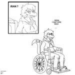 Rating: s
ID: 5451978
Date: 2025-03-23 17:48:38 -0400
Status: active
Score: 19
1:1 absurd_res annoyed bangs baryonyx bottomwear cavemanon_studios clothing comic comic_panel dialogue dinosaur english_text female flip_flops footwear hair harpseal hi_res hoodie i_wani_hug_that_gator looking_at_viewer meme monochrome olivia_halford one_page_comic pants prehistoric_species reptile resting sandals scalie shirt shoes short_bangs short_hair sitting slur solo spinosaurid sweater tail text theropod thick_tail topwear undershirt vehicle wheel wheelchair post #5451978