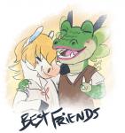 Rating: s
ID: 1579173
Date: 2018-06-21 22:58:16 -0400
Status: active
Score: 7
2013 3_fingers animal_crossing anthro arm_around_shoulders biped black_hooves blonde_hair blush brown_clothing brown_topwear cheek_tuft claws clothed clothing colton_(animal_crossing) countershade_face countershading digital_drawing_(artwork) digital_media_(artwork) drago_(animal_crossing) dragon duo english_text equid equine eyes_closed facial_markings facial_tuft fingers flipside front_view gesture green_body green_scales grey_horn hair half-length_portrait hand_gesture happy head_markings hooves horn horse hug male mammal markings multicolored_body multicolored_scales muzzle_(marking) mythological_creature mythological_scalie mythology nintendo open_mouth open_smile portrait scales scalie sharp_teeth shirt short_hair shoulder_grab smile snout snout_markings soft_focus standing sweater sweater_vest tan_body tan_countershading tan_scales teeth text topwear tuft two_tone_body two_tone_scales v_sign ventral_scales vest white_body white_clothing white_topwear post #1579173