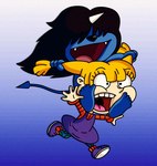 Rating: s
ID: 4489587
Date: 2023-12-23 12:58:30 -0500
Status: active
Score: 8
2023 angelica_pickles beezle_(unico) black_hair blonde_hair blue_background blue_body carrying_another child clothed clothing crossover demon digital_drawing_(artwork) digital_media_(artwork) duo fangs female fully_clothed hair hair_over_eyes hi_res human humanoid humor jj_animation male mammal nickelodeon osamu_tezuka piggyback purple_clothing riding rugrats running sanrio simple_background spade_tail tail teeth unico_(series) upset voice_actor_joke young post #4489587
