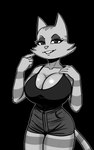 Rating: s
ID: 5565289
Date: 2025-05-11 19:00:43 -0400
Status: active
Score: 23
2025 5:8 absurd_res anthro big_breasts black_and_white breasts callmewritefag cheek_tuft clothed clothing digital_drawing_(artwork) digital_media_(artwork) domestic_cat facial_tuft felid feline felis female fran_(litterbox_comics) fur hi_res huge_breasts litterbox_comics mammal mature_anthro mature_female monochrome pointy_ears prick_ears screentone shaded simple_background sketch solo striped_body striped_fur stripes tail thick_thighs tuft wide_hips post #5565289