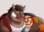 Rating: s
ID: 5582787
Date: 2025-05-18 23:59:38 -0400
Status: active
Score: 12
2025 anthro brok_the_investigator brown_body changedbass clothing cowcat_games duo eyes_closed father_(lore) father_and_child_(lore) father_and_son_(lore) hi_res hug male mammal one_eye_closed open_mouth ott's_dad ott_(brok_the_investigator) parent_(lore) parent_and_child_(lore) parent_and_son_(lore) shirt simple_background slightly_chubby son_(lore) suid suine topwear warthog post #5582787