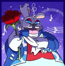 Rating: s
ID: 5676100
Date: 2025-06-29 18:28:51 -0400
Status: active
Score: 1
2024 4_fingers anthro black_facial_hair black_mustache blue_background blue_body blue_border blue_clothing blue_eyes blue_suit border buckteeth clothed clothed_anthro clothed_male clothing colored crossover curly_hair english_description eyeliner eyeshadow facial_hair fingers flower fur ghost grey_hair hair half-closed_eyes half-length_portrait hand_on_own_chest holding_flower holding_object holding_rose hybrid lagomorph light lighting looking_at_viewer makeup male mammal mario_bros mario_plus_rabbids_kingdom_battle musical_note musical_symbol mustache narrowed_eyes nintendo phantom_of_the_bwahpera pink_eyeshadow pink_tongue plant portrait rabbid randomrabbidramblings raving_rabbids rayman_(series) red_clothing red_flower red_topwear red_vest rose_(flower) shaded short_hair simple_background smile smiling_at_viewer solo sparkles spirit suit symbol tan_inner_ear teeth tongue topwear ubisoft vest white_body white_cravat white_fur white_mask post #5676100