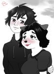 Rating: s
ID: 2557962
Date: 2021-01-04 16:33:12 -0500
Status: active
Score: 113
absurd_res alternative_fashion anthro black_eyebrows black_eyes black_hair blush breasts canid canine canis clothing cloud doge dogelore domestic_dog doomer_(meme) doomer_boy doomer_girl duo eye_contact eyebrows female goth hair hi_res hoodie hug human human_on_anthro interspecies looking_at_another male male/female mammal meme overcast romantic romantic_couple shiba_inu signature simple_background sky spitz sweater toonarscontent topwear white_background wojak post #2557962