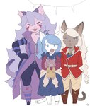 Rating: s
ID: 5357668
Date: 2025-02-07 15:41:35 -0500
Status: active
Score: 26
2025 3_toes absurd_res anaquariusart anthro barefoot blue_hair clothed clothing colored cyberconnect2 digital_drawing_(artwork) digital_media_(artwork) domestic_cat feet felid feline felineko felis female female_anthro fuga:_melodies_of_steel fur grey_body grey_fur group hair hi_res little_tail_bronx mammal open_mouth opera_kranz paws purple_body purple_fur purple_hair russian_blue sheena_falafel solatorobo speech_bubble tail toes trio vanilla_muscat white_body white_fur white_hair post #5357668