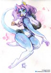 Rating: s
ID: 5641642
Date: 2025-06-14 12:36:22 -0400
Status: active
Score: 11
abstract_background anthro big_breasts blue_body blue_skin bra breasts cleavage clothed clothing cloven_hooves ear_piercing equid equine female hair hi_res hooves horn mammal murazaki mythological_creature mythological_equine mythology painting_(artwork) piercing purple_hair sequins solo underwear unicorn watercolor_(artwork) post #5641642