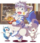 Rating: s
ID: 3658971
Date: 2022-10-30 07:47:00 -0400
Status: active
Score: 11
absurd_res anthro asian_clothing belly big_belly blue_body blue_fur canid canine canis chibineco claws clothed clothing countershading cutlery east_asian_clothing fangs food fork fundoshi fundoshi_only fur grey_hair group hair hi_res holding_food holding_object japanese_clothing japanese_text kemono kitchen kitchen_utensils knife looking_at_viewer male mammal multicolored_body multicolored_fur naru_the_wolf navel neck_tuft overweight overweight_male pie_(food) signature smile teeth text tools topless trio tuft underwear underwear_only white_body white_fur wolf post #3658971