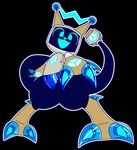 Rating: s
ID: 5616323
Date: 2025-06-02 11:43:04 -0400
Status: active
Score: 13
3_fingers ambiguous_gender antenna_wire anthro black_background black_body blue_eyes chaokocartoons electrical_pole electricity fingers hi_res holographic_claws kila_(kilaflow) kilaflow looking_at_viewer peace_symbol reaching_towards_viewer robot_anthro robotic_tail screw simple_background smile solo tail thick_tail thick_thighs translucent translucent_body translucent_claws tv_head_robot white_body yellow_body post #5616323