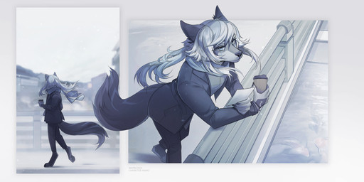 Rating: s
ID: 5676914
Date: 2025-06-30 01:45:37 -0400
Status: active
Score: 21
2024 anthro artist_name blue_eyes canid canine clothed clothing coffee_cup container cup dated ears_back female female_anthro fur grey_body grey_fur grey_hair hair hi_res holding_coffee_cup holding_container holding_cup holding_object mammal mouth_closed multicolored_hair outside pivoted_ears solo standing text two_tone_hair unknowhiter white_body white_fur white_hair post #5676914