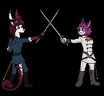 Rating: s
ID: 3210139
Date: 2022-03-06 14:08:25 -0500
Status: active
Score: 2
absurd_res alpha_channel anthro claragonza3 clothed clothing digital_drawing_(artwork) digital_media_(artwork) domestic_cat dragon duo felid feline felis female fully_clothed gato hi_res holding_melee_weapon holding_object holding_sword holding_weapon mammal melee_weapon mystic_(disambiguation) mythological_creature mythological_scalie mythology scalie simple_background standing sword tail transparent_background weapon post #3210139