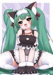 Rating: s
ID: 5547696
Date: 2025-05-04 03:02:13 -0400
Status: pending
Score: 8
accessory animal_humanoid bell bell_collar black_ears black_sclera blush cat_humanoid clothed clothing collar cute_fangs fangs felid felid_humanoid feline feline_humanoid female garter green_hair green_tail hair hatsune_miku hi_res horokusa0519 humanoid inner_ear_fluff legwear long_hair maid_apron maid_uniform mammal mammal_humanoid mimukauwa_nice_try nails navel open_mouth solo stockings tail teeth tuft twintails_(hairstyle) uniform vocaloid white_clothing white_eyes white_legwear white_stockings post #5547696