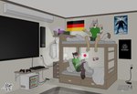 Rating: s
ID: 4539108
Date: 2024-01-16 09:51:40 -0500
Status: active
Score: 27
accipitriform aigsaft air_conditioner anthro appliance avian bed bird book bottomwear brown_body brown_eyes brown_fur brown_hair bunk_bed canned_drink carpet clothes_hanger clothing coat computer controller digitigrade drawer drawers duo duvet electronics english_text fluffy fluffy_tail fridge fur furniture furniture_lamp game_controller german_flag green_bottomwear green_clothing green_pants green_shirt green_t-shirt green_topwear grey_body grey_hair hair hi_res holding_tablet inside japanese_flag kitchen_appliance lab_coat lamp laptop lava_lamp looking_at_object looking_at_phone male mammal marcel_gott_(aigsaft) mattress medium_hair meme multicolored_body mustelid musteline nyan_cat nyan_cat_(copyright) open_hand outlet pants paws phone pillow playstation playstation_console playstation_controller poster raised_hand ryu_izumi_(aigsaft) shaded shelf shirt short_hair simple_shading sony_corporation sony_interactive_entertainment speaker stoat summer_pelt supporting t-shirt tail television text the_thing topwear true_musteline two_tone_body weasel white_body white_fur wings yellow_eyes post #4539108